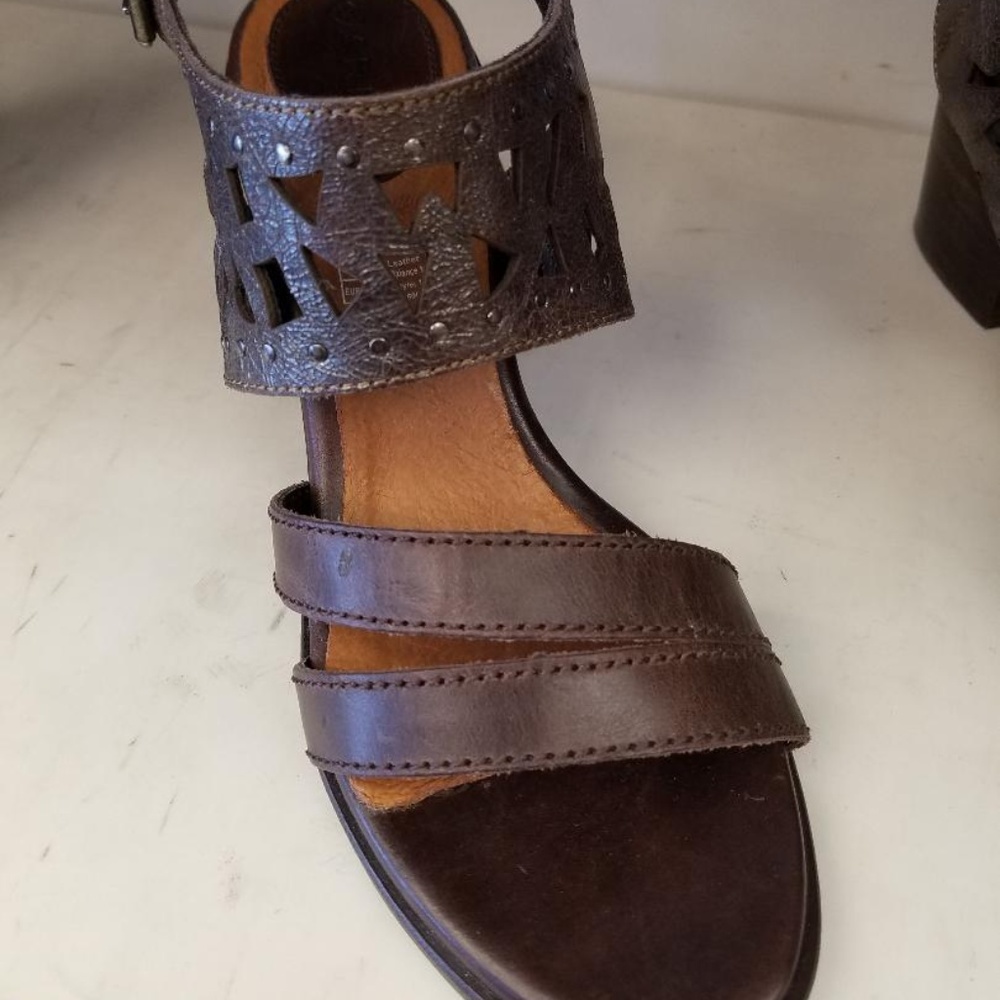 New women's Ariat 10015449 Poppy leather sandal - Picture 2 of 5